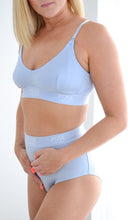 Load image into Gallery viewer, Light Blue Bamboo Maternity Briefs