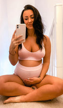 Load image into Gallery viewer, Light Pink Bamboo Maternity Briefs
